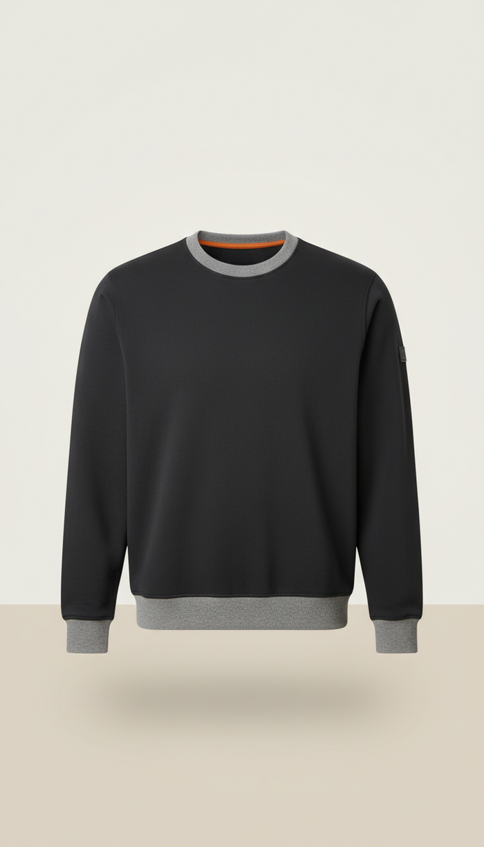 Crewneck Sweatshirt in Soft Cotton